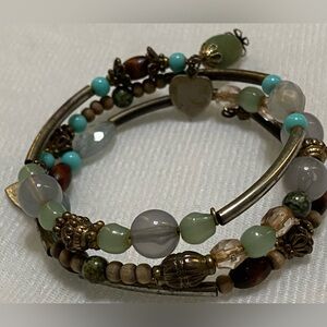 ✨Multi-Color Beaded Bracelet Set,Strech✨